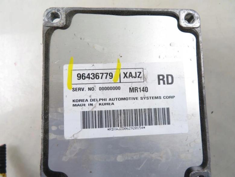 spinačka Riadiaca jednotka CHEVROLET KALOS: 1.4 96436779