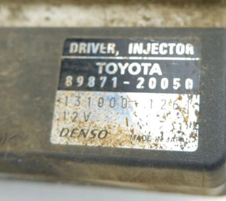 Modul Riadiaca jednotka trisky: TOYOTA AVENSIS T25 2.0D4D 89871-20050 131000-1261
