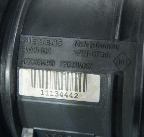 RENAULT 2.2 DCI 150 HP Váha vzduchu