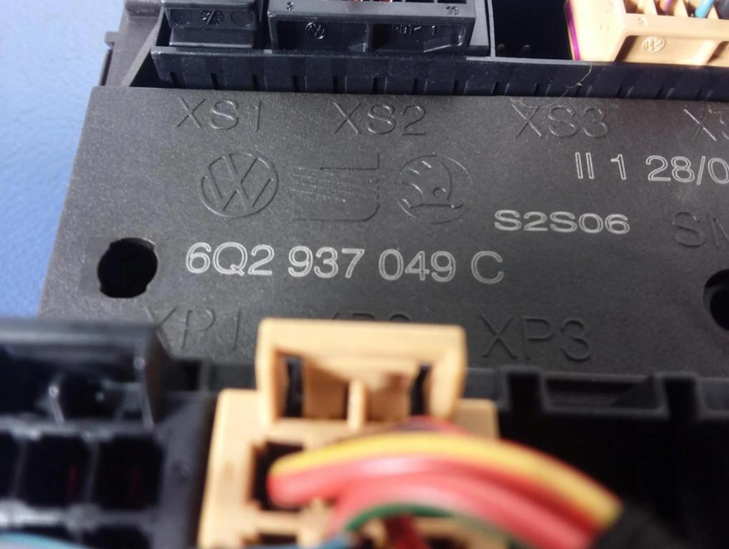 SKODA FABIA I Riadiaca jednotka Modul komfortu 6Q2937049C