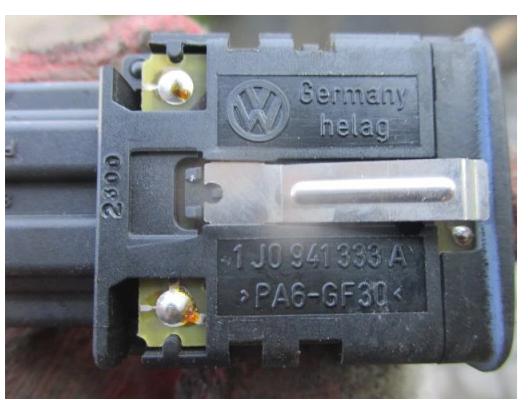 Prepínač nastavenia svetiel VW GOLF 4 BORA 1J0941333A