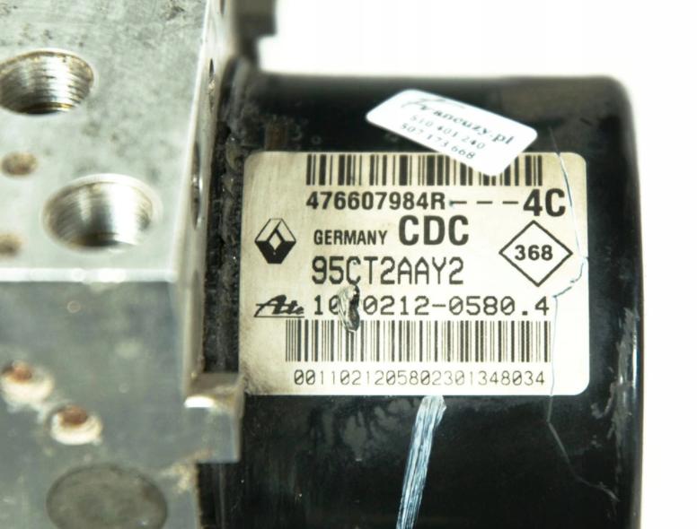 čerpadlo ABS ATE CDC Renault Scenic III - EU originál: