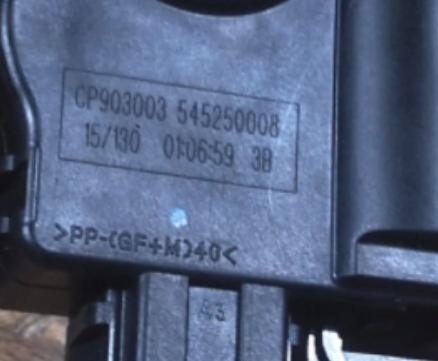 motor: klapky: kúrenia Dodge   545250008