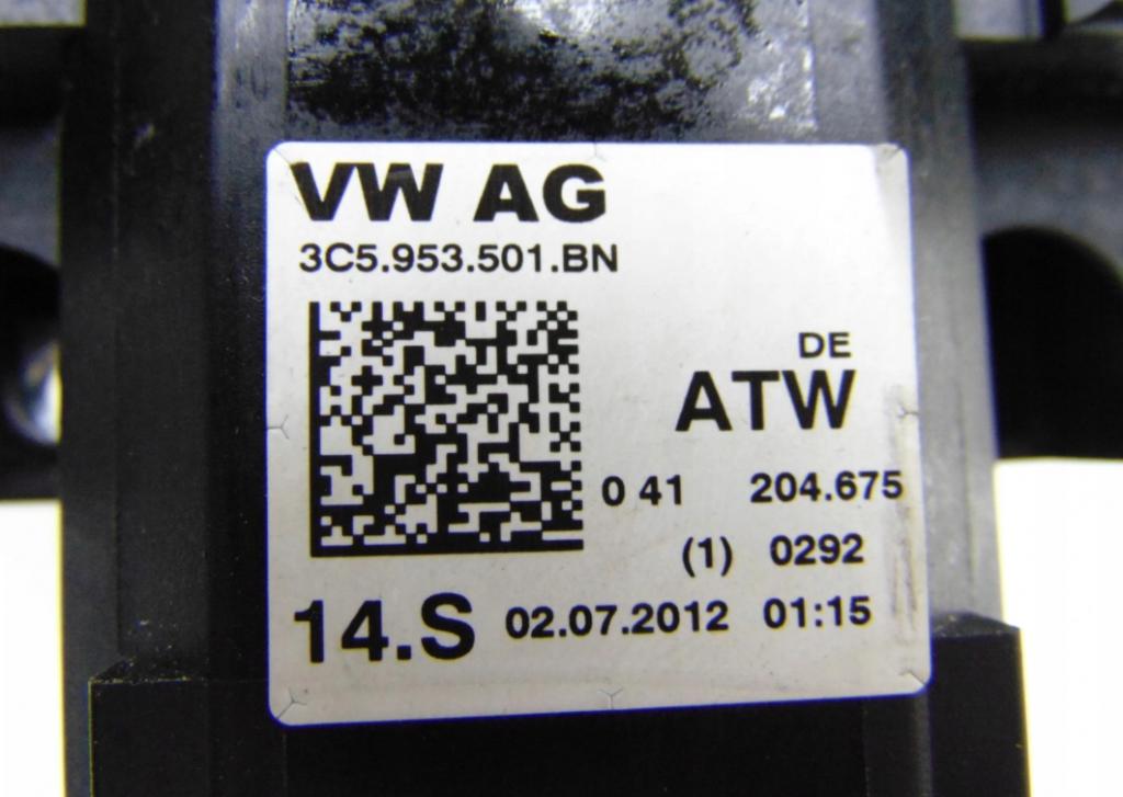Prepínač kombinovaný Krúžok, slimák Radenie: VW PASSAT B7