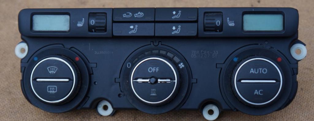 VW GOLF  Panel klimatizácie