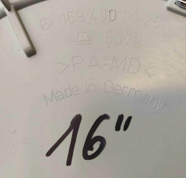 puklica 16 MERCEDES A-KLASA W169