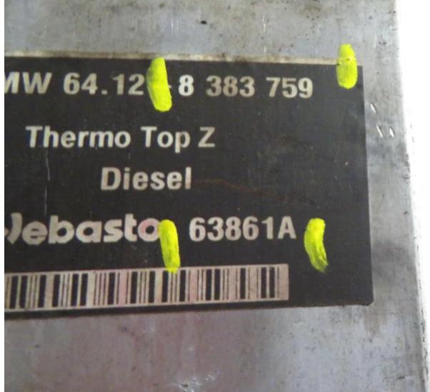 Webasto BMW 3 E46 8383759