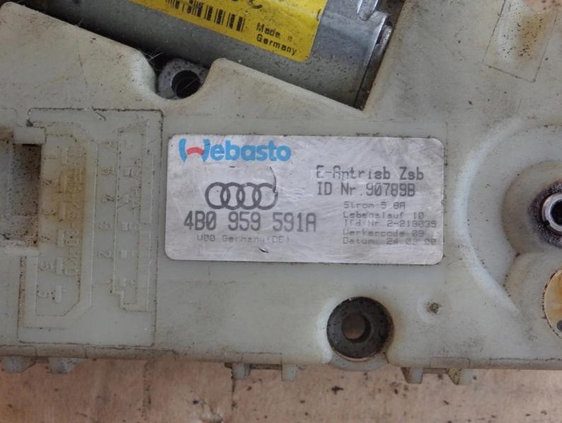 Motorček strešného okna AUDI A4 B5 LIFT 4B0959591A