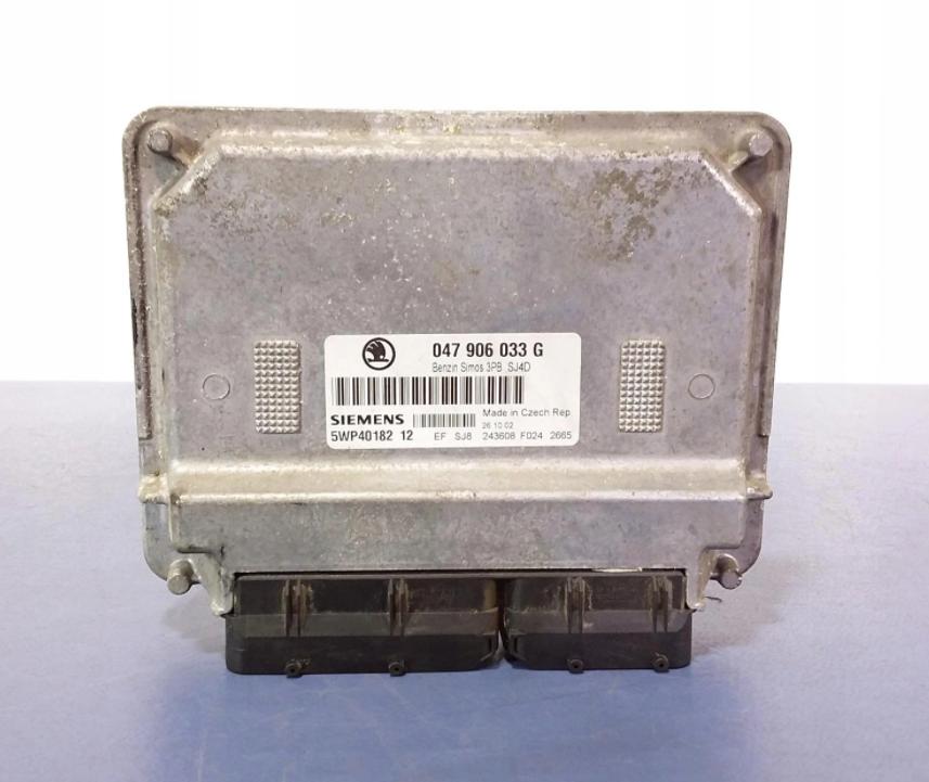 SKODA FABIA I 6Y 1.4 Riadiaca jednotka Motor 047906033G