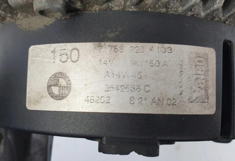 Alternátor  BMW E46 2002 14V
