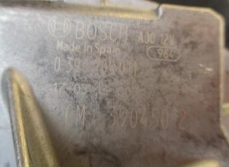 OPEL CORSA E Motorček Mechanizmus stierače zad 0390205011 39045012