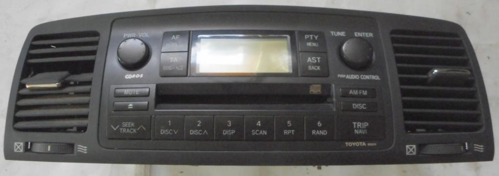 TOYOTA COROLLA E12 04-07 RADIO - 86120-02380
