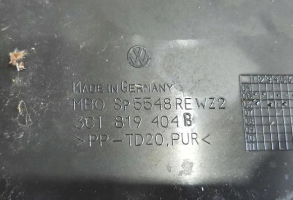 CITROEN C5 III Torpédo, plast pod čelné okno pravé