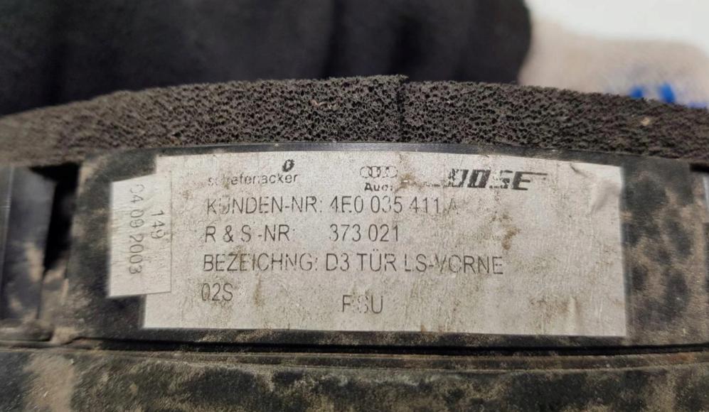reproduktor 4E0035411A AUDI A8 4,2