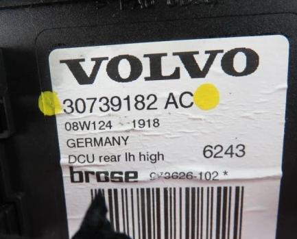 Mechanizmus okna ľavy zadný VOLVO V50