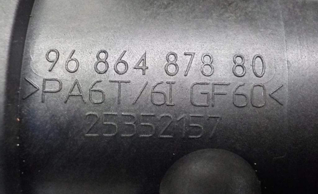 Škrtiaca klapka FORD FOCUS II 1.6 TDCI 9686487880