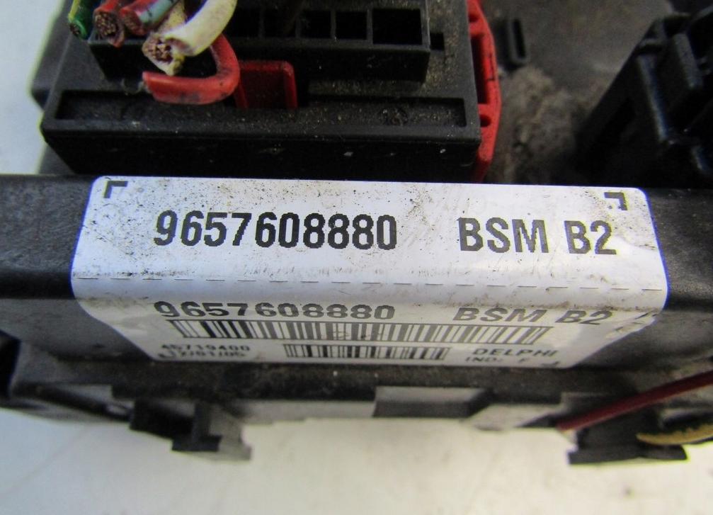 PEUGEOT 206 307 1.4 HDI modul BSM 9657608880