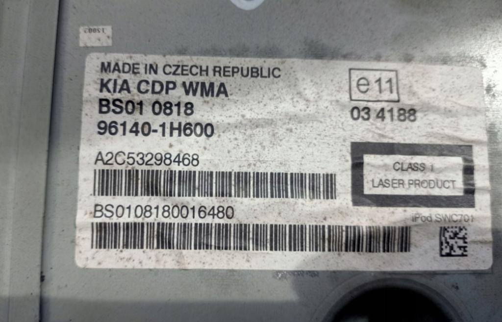 KIA CEED I - RADIO CD