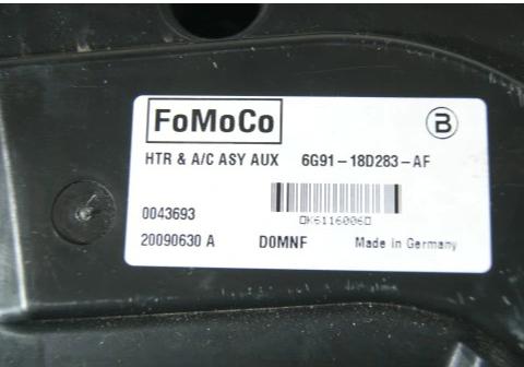 FORD GALAXY MK3 Výhrevné teleso, radiátor kúrenia Ventilátor