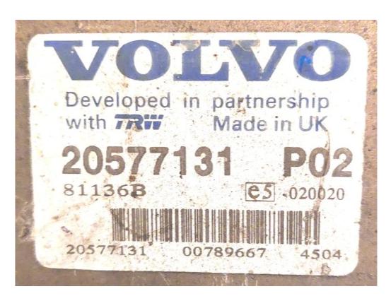 řídící jednotka motoru VOLVO FH12: 20577131 | EkoDily.cz