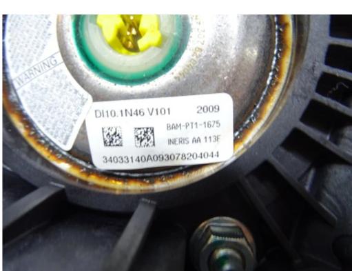 FORD FIESTA MK7 AirBag volantu