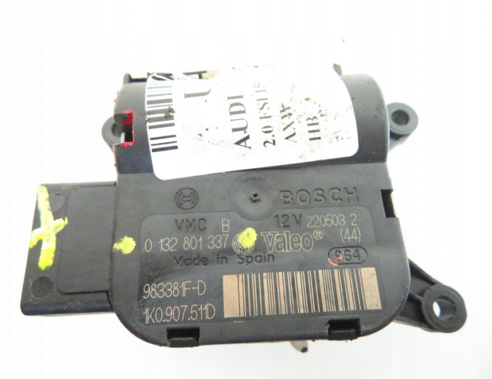 Motorček dvierok kúrenia AUDI A3 (8P1) 0132801337