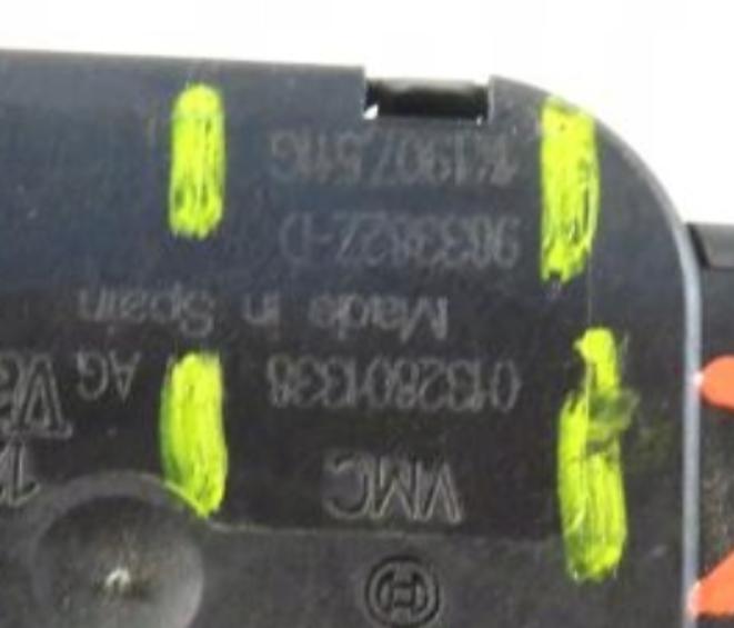 Motorček dvierok kúrenia AUDI A3 8P 1K1907511G