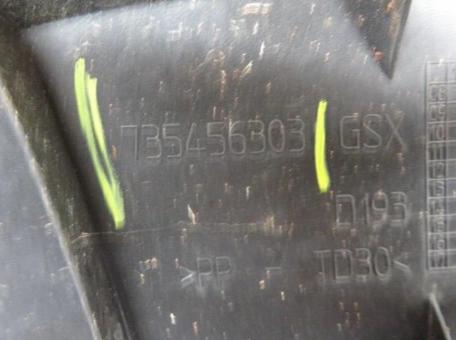 Torpédo, plast pod čelné okno FORD KA: II 735456303
