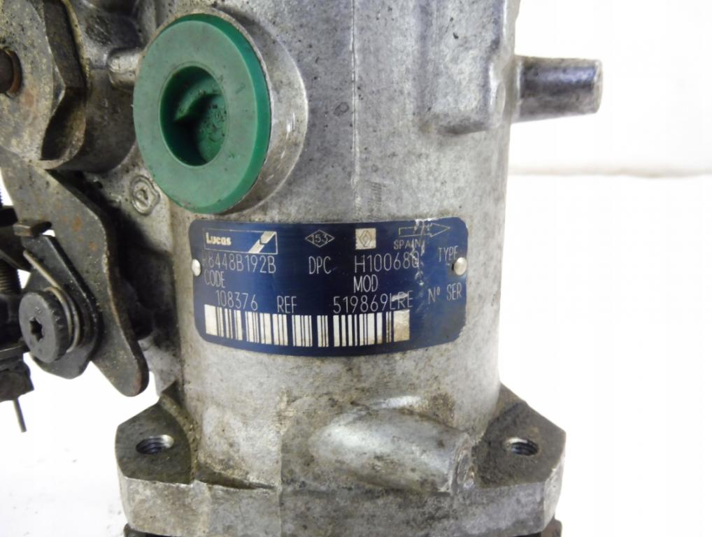 Pumpa vstrekovacia LUCAS RENAULT KANGOO CLIO II 1.9 D R8448B192B