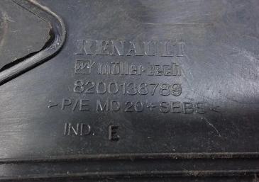 RENAULT SCENIC II Torpédo, plast pod čelné okno plastové 8200136789