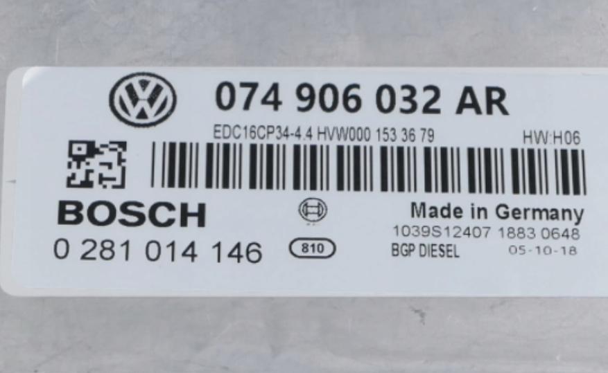 Riadiaca jednotka VW CRAFTER 2.5TDI 0281014146 074906032AR