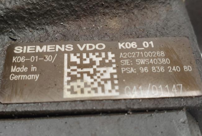 Ford Mondeo MK4 2.0 TDCI pumpa vstřikovací paliva 9683624080  5ws40380 a2c27100268
