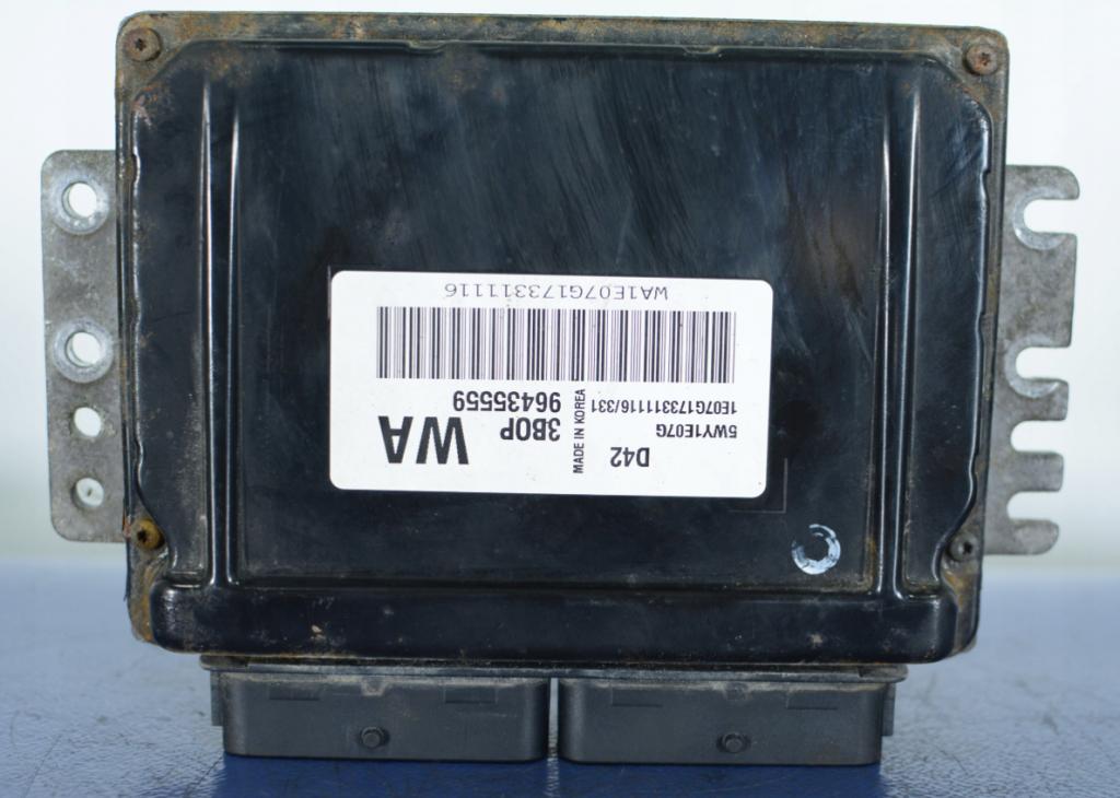 AVEO T200 1.2B Riadiaca jednotka Motor 96435559
