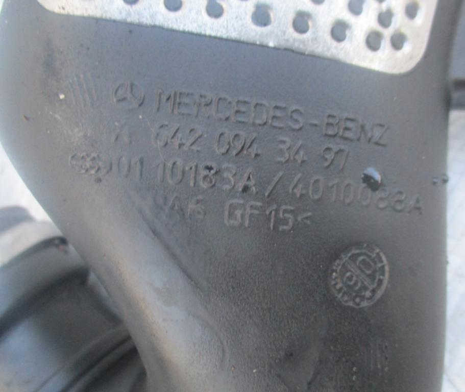 Rúra vzduchu MERCEDES SPRINTER VITO ML 3.0 CDI A6420943497: