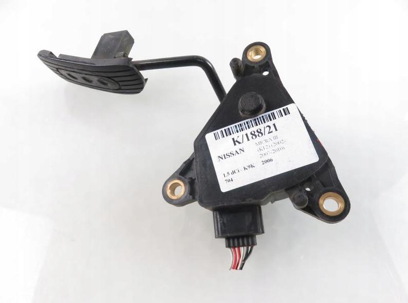 Potenciometer plynového pedálu MICRA K12 1.5 dCi 18002AX700