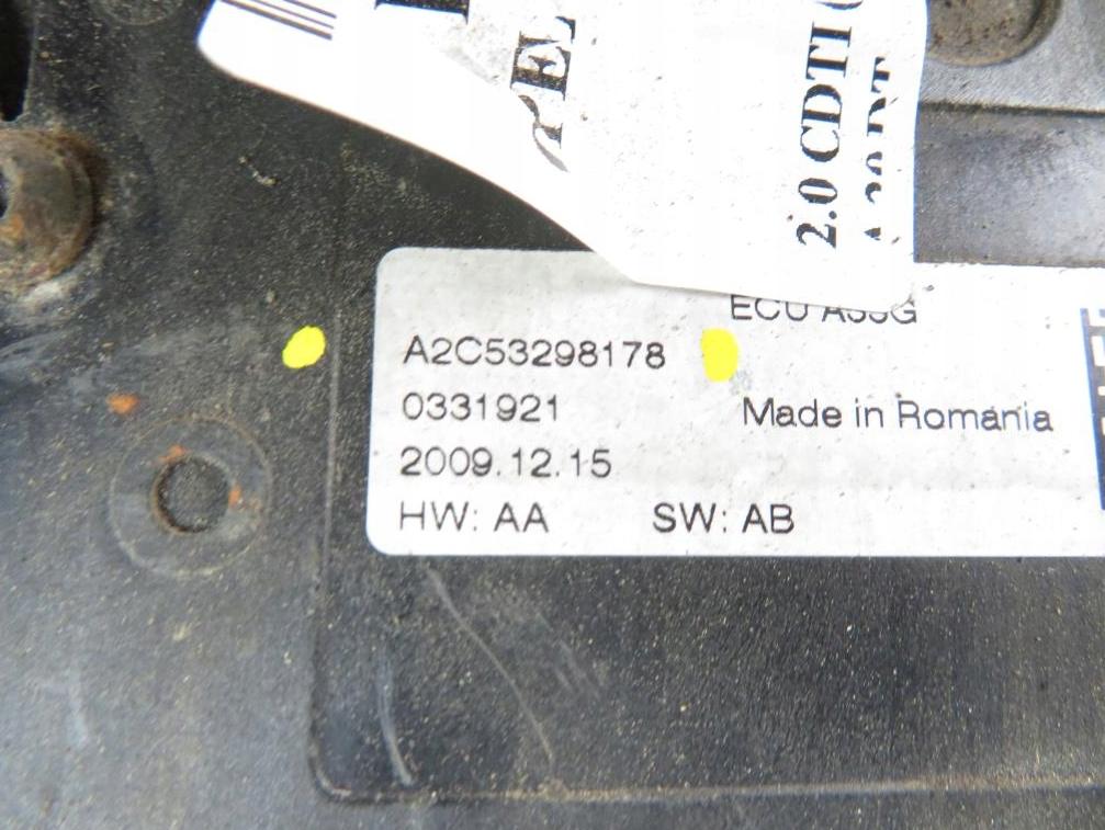 mechanizmus ručnej brzdy-elektrická OPEL INSIGNIA A2C53311601
