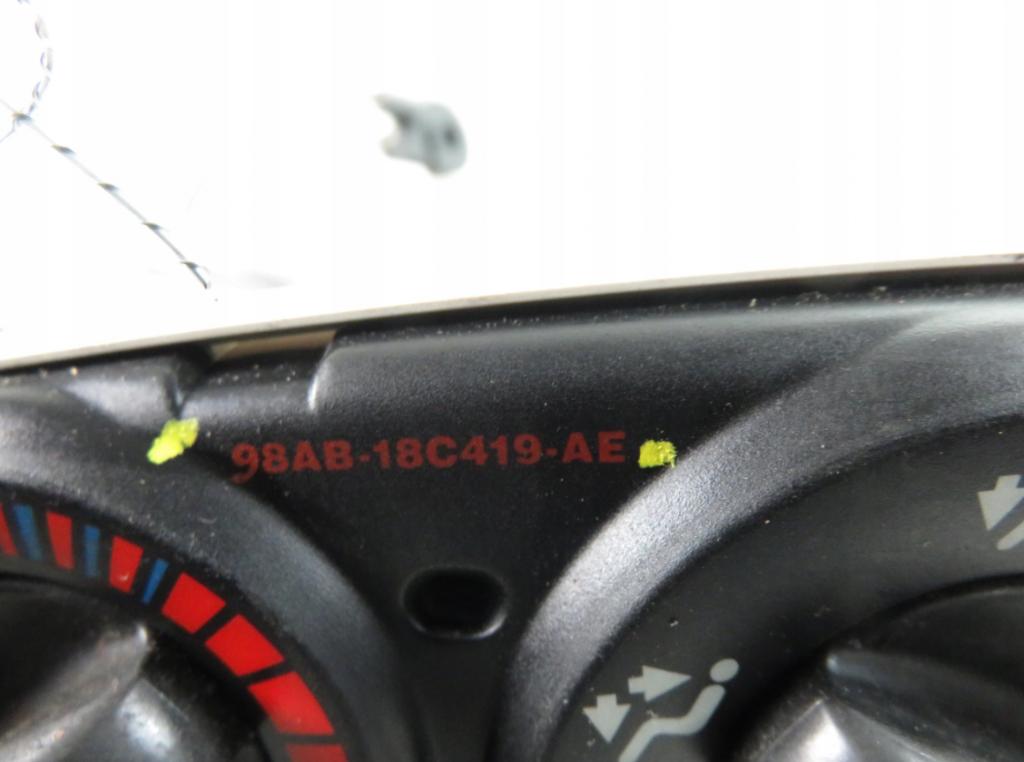 Panel kúrenia FORD FOCUS MK1 I 98AB-18C419-AE