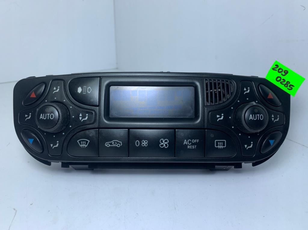 MERCEDES CLK-panel kúrenia/klimatizácie 2098300285