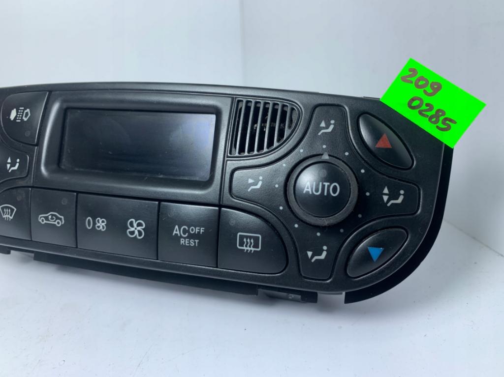MERCEDES CLK-panel kúrenia/klimatizácie 2098300285