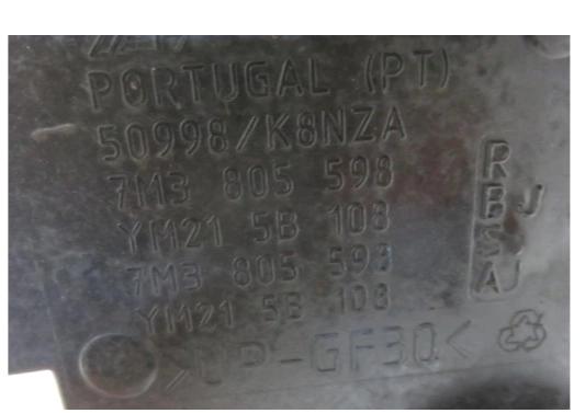 Držiak predný SEAT ALHAMBRA I 7M3805598