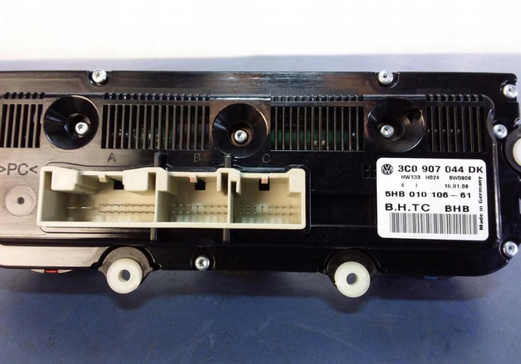 VW PASSAT B6: panel klimatizácie/kúrenia 3C0907044DK