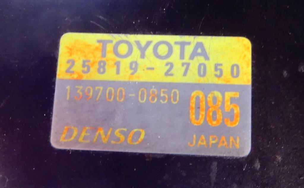ventil turba/snímač tlaku TOYOTA T25 25819-27050