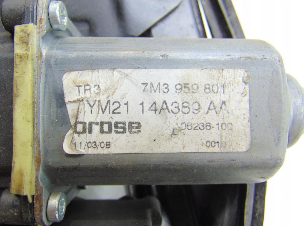 mechanismus okna-levý přední: FORD GALAXY I 7M3837401