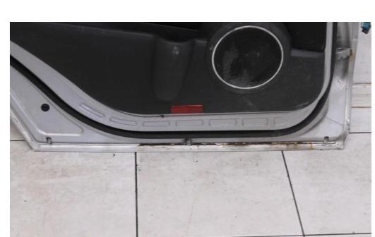 Dvere ľavy ľave zad MERCEDES B W245  761U: