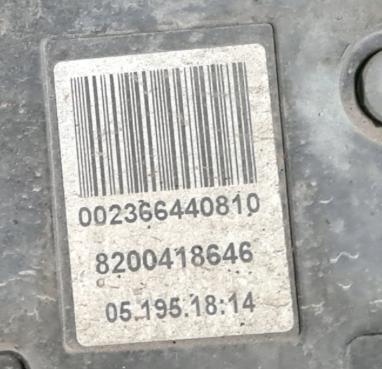 Brzda elektrický: RENAULT ESPACE IV 8200418646