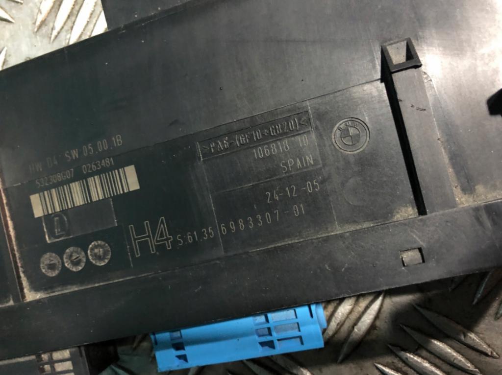 BMW E90 E91: modul-riadiaca jednotka komfortu 6983307