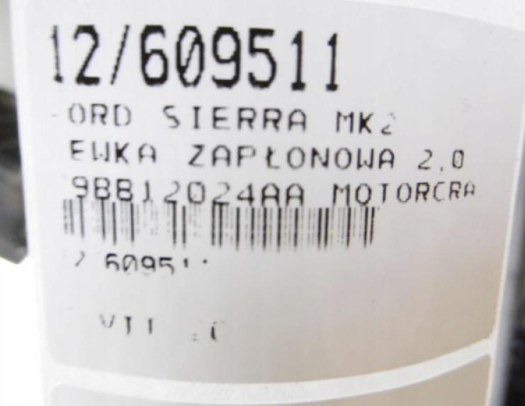FORD Sierra MK2 2.0: cievka zapaľovacia 79BB12024AA
