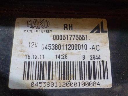 FIAT BRAVO II 08r halogen pravý 51775551