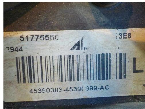 FIAT BRAVO II 08r halogen ľavý 51775550