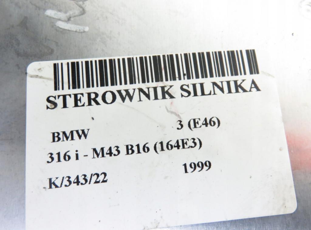 riadiaca jednotka motora: BMW E46 316i 0261204420 1430940
